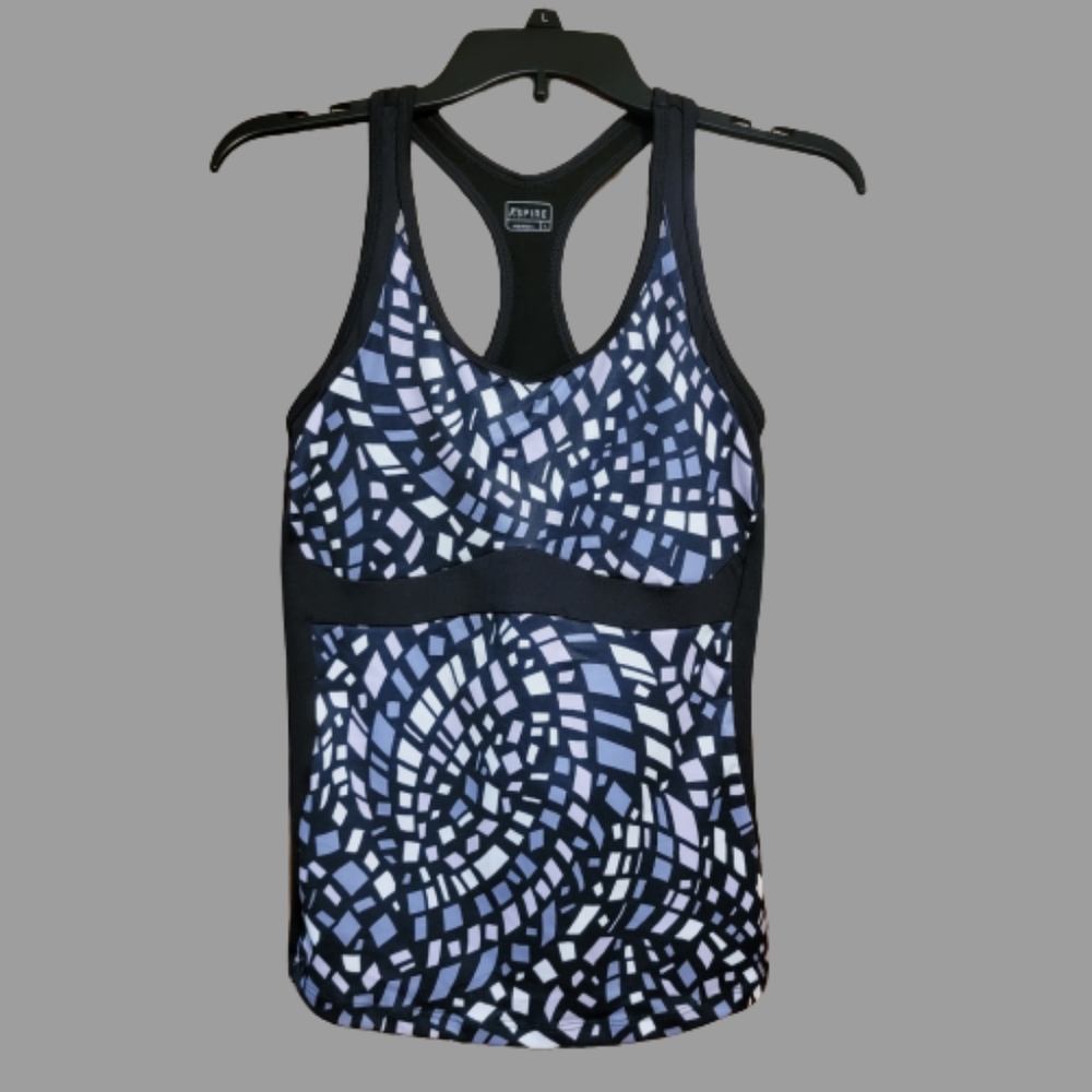 Aspire Racer Back Fitness Wear Size Large New With Tags